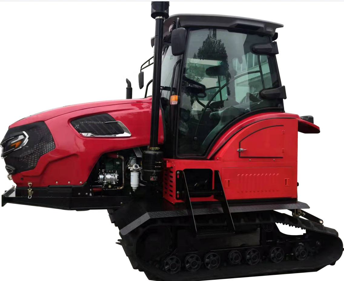 Crawler full hydraulic 90HP 100HP 110HP 120HP hot sales mini small crawler tractors used for paddy field and dry field