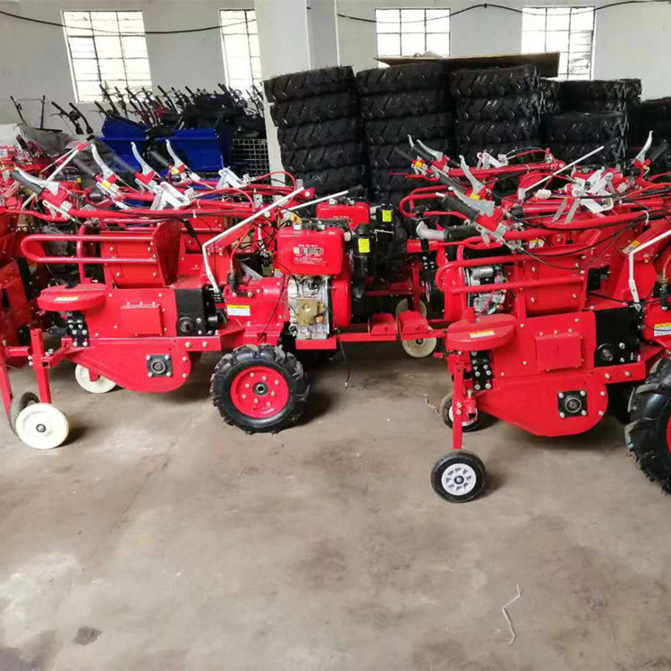 Walking tractor mini Corn harvester machine / corn harvester prices / corn machinery harvester