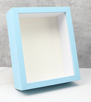 2023 Custom Wood Shadow Box 3cm 5cm Deep Shadow Box Photo Frame Wall Art 3D Picture Frame Flower Display Frame