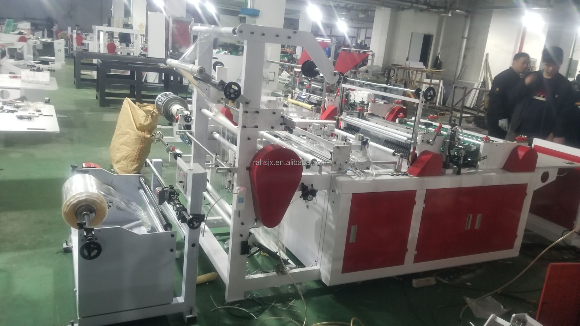 RQL-800 factory price fully automatic High speed bopp opp pp side sealing bag making machine