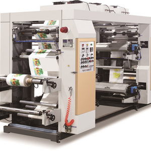 YT-41600 normal speed flexo printing machine 4 color for wrapping paper