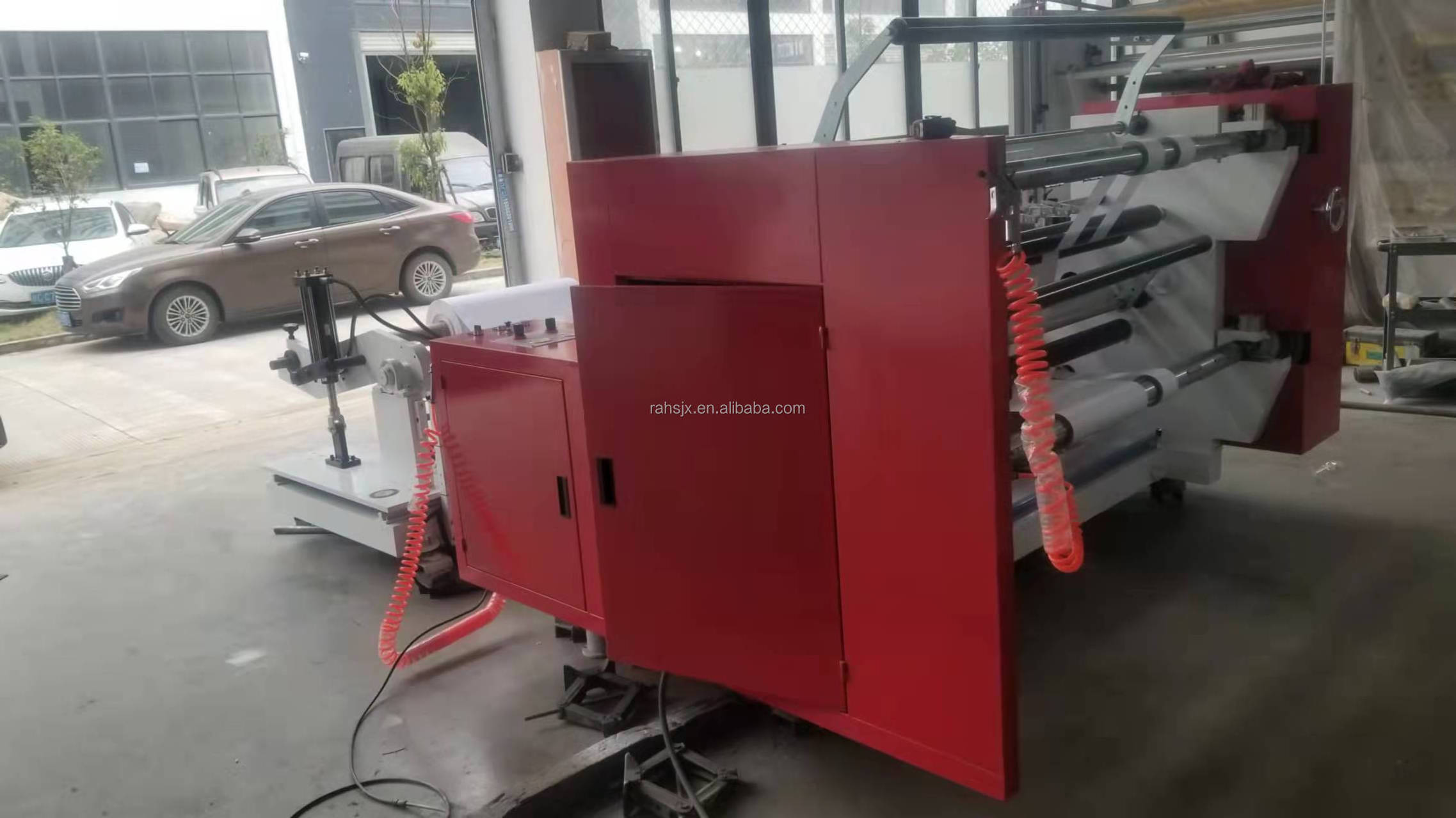 WFQ-1300A Computer horizontal slitting rewind machine-needle roller perforation