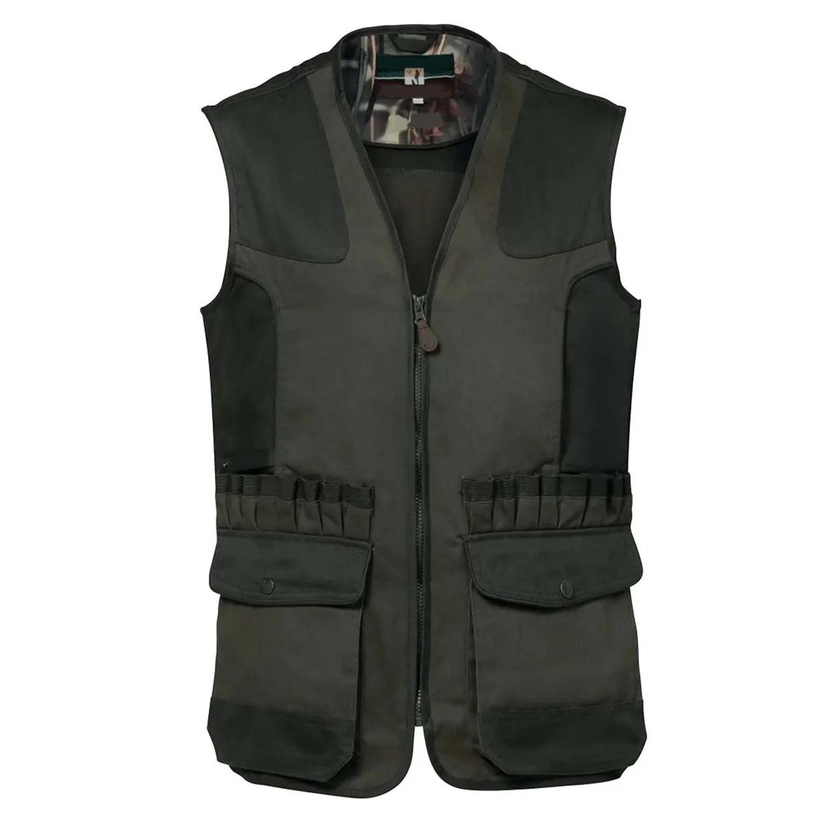 Stretchable And Strong 100% Polyester Affric Hunting Vest V-neck Large Pocket Custom Logo Shooting Vest