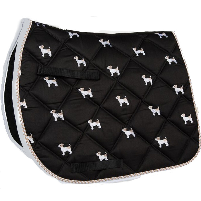 Wholesale Waterproof Custom Made Horse Equestrian Equine Big Size Horse Jumping Riding Saddle Pad Dressage Wholesale