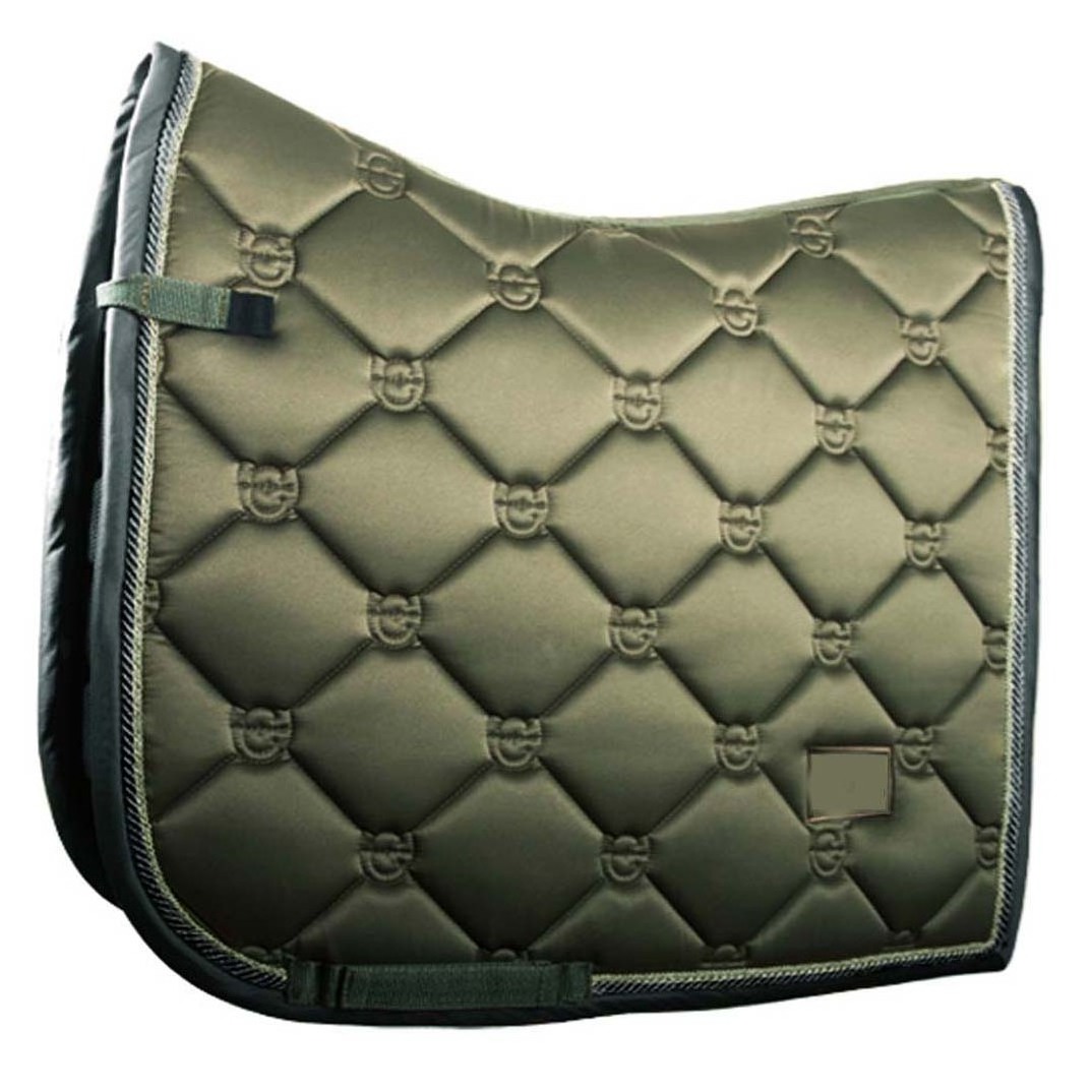 Stylish Equestrian Fast Sample High Wither Design Dressage Cotton Horse Saddle Pad Competition Hors Saddle pads