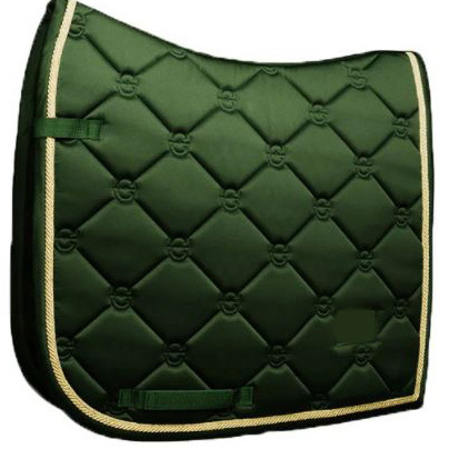 Stylish Equestrian Fast Sample High Wither Design Dressage Cotton Horse Saddle Pad Competition Hors Saddle pads