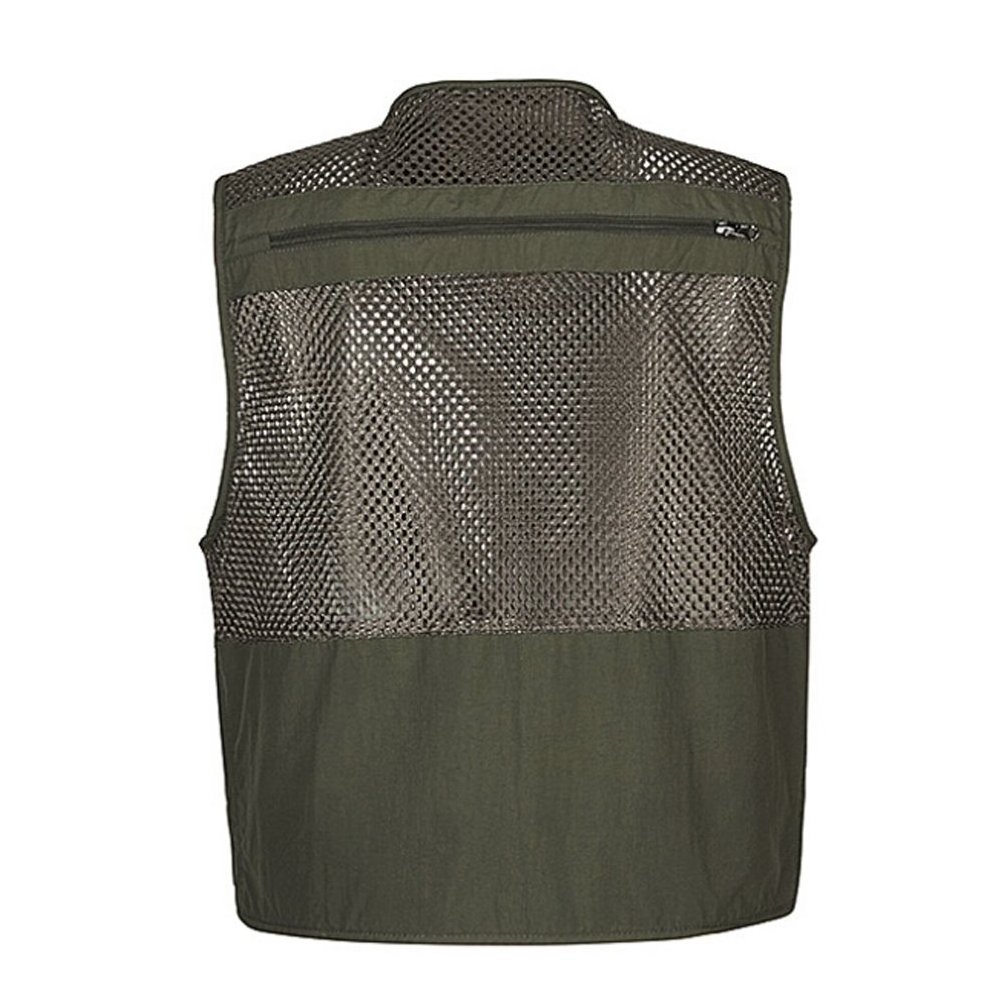 Fishing Outdoor Utility Hunting Vest Climbing Tactical Camo Mesh Men Detachable Multi-functional Waterproof Hunter Vest