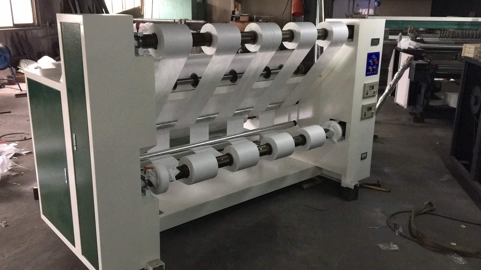 Face Mask Fabric Slitting and Rewinding Machine