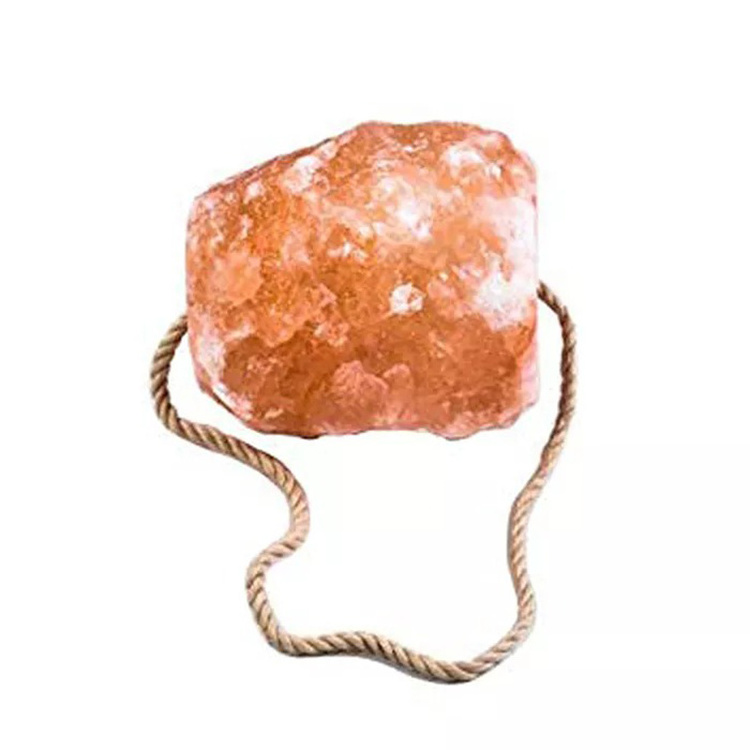 Compressed Himalayan Salt for Animal Feed / Natural Himalayan Rock Crystal Cattle Salt Lick Round Shape with Rope Weight 3-4Kg