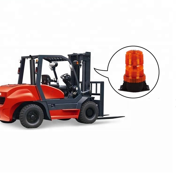 Forklift Rotary Lamp Led Amber Strobe Flashing Warning Lights