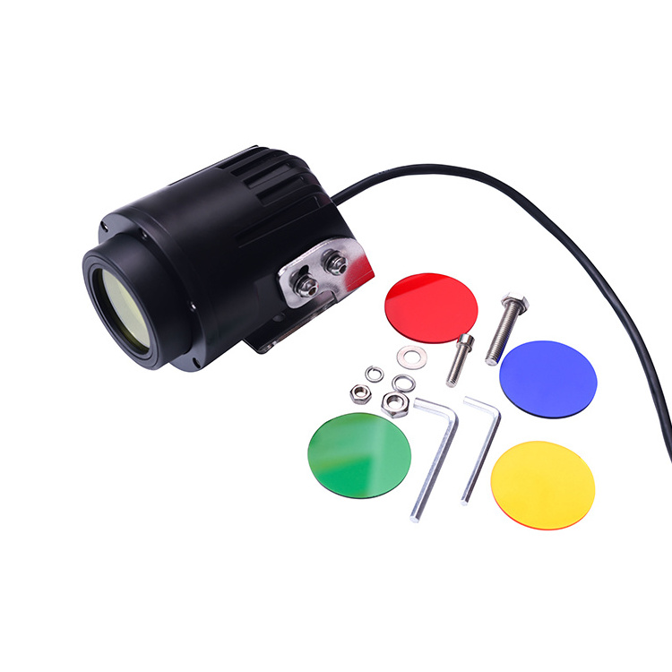 3 inch motorcyclle led whip atv suv flag boat light laser  spot working light  led light bar