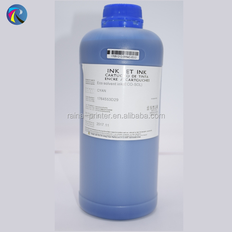 2016 hot sale Eco solvent ink for DX5 DX7 Epson head eco solvent ink for printing machine