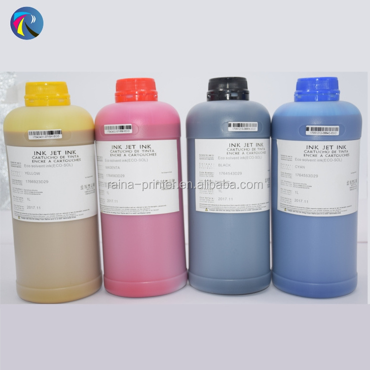 2016 hot sale Eco solvent ink for DX5 DX7 Epson head eco solvent ink for printing machine