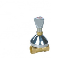 High Quality Good Design Forged Brass Stop Valve with Chrome Multi Handle