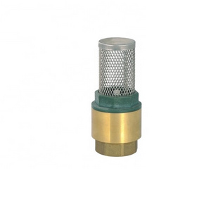 Lead Free American Standard Forged Brass Filter Strainer Valve With Mesh Used for Sump Pump