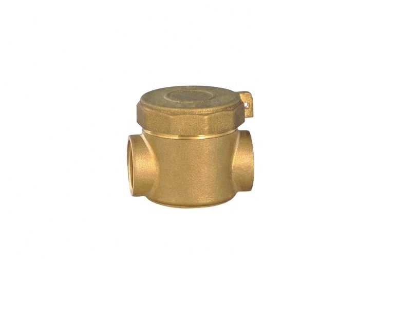 American Standard Lead Free Non-Return Swing Brass Check Valve Used For Sump Pump for Fuel Oil Water Gas Air