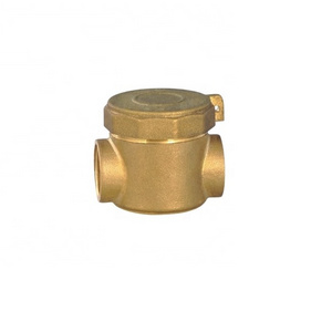 American Standard Lead Free Non-Return Swing Brass Check Valve Used For Sump Pump for Fuel Oil Water Gas Air