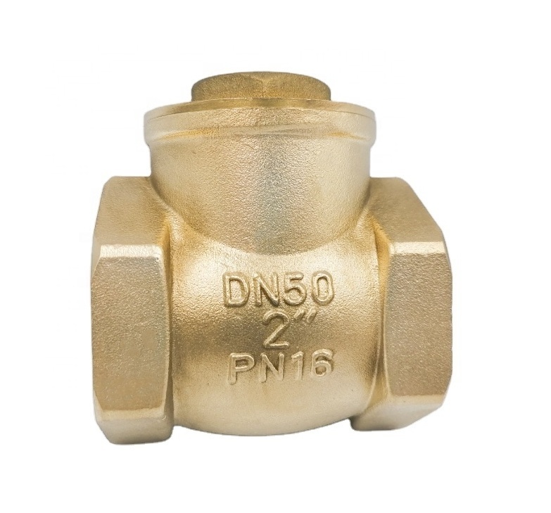 Professional Forged Non return Swing brass check valve