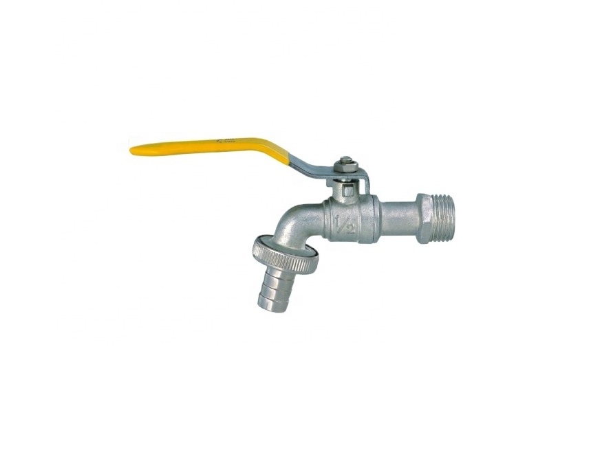 Plumbing Garden Hose Leak Free Water Tap Brass Elbow Bibcock With Lever Handle for Water