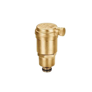 free sample automatic brass air vent valve For gas Control pressure release valve male thread