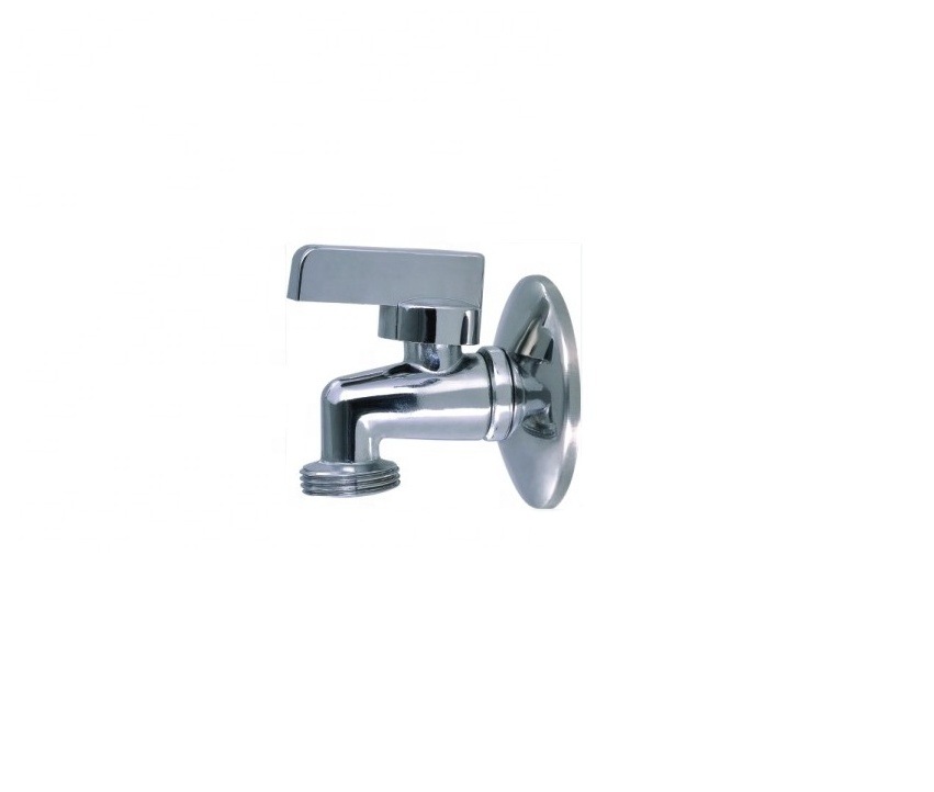 Good Quality Full Port Wall Mounted Brass Faucet for bathroom sanitary