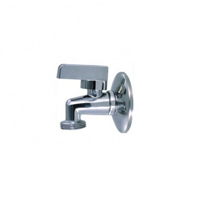 Good Quality Full Port Wall Mounted Brass Faucet for bathroom sanitary