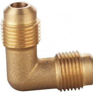 1/2-1 Inch Forged Elbow Crimp Male Thread Swivel Brass Flare Fittings