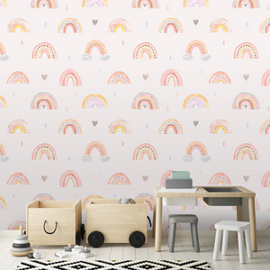 Self adhesive wallpaper 3d wall paper roll children peel stick wallpapers wall sticker for home decor