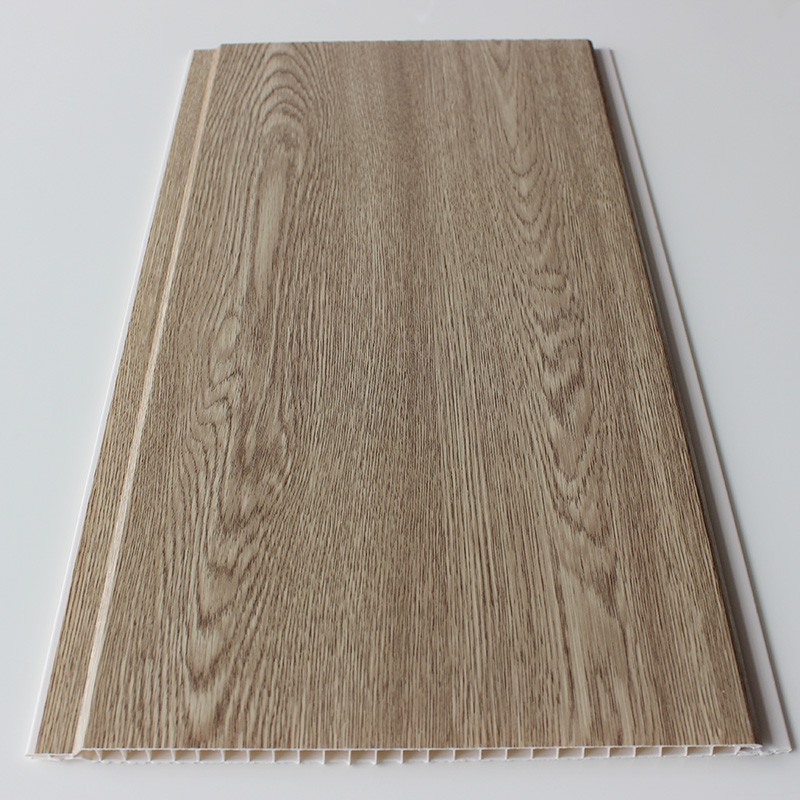 Wood looks PVC ceiling acoustic soundproof wall panel