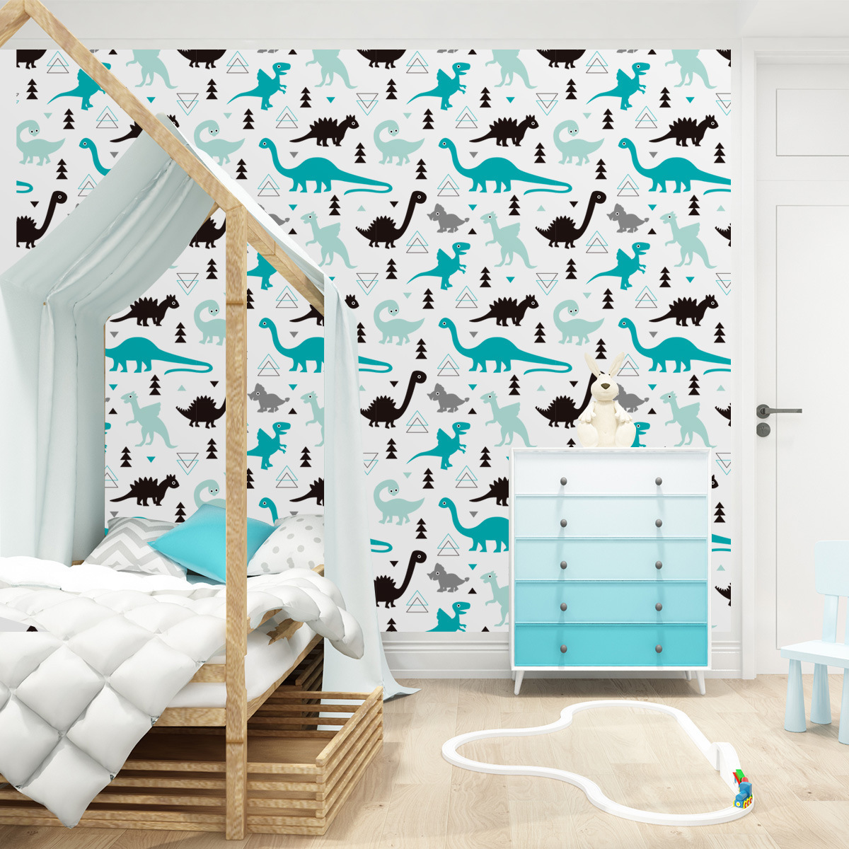 Modern Waterproof Peel and Stick Decorative Wallpaper Home Decor Wallpaper Self -adhesiver Kids Wallpaper