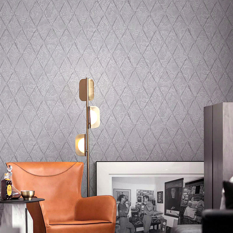 3D Modern Texture Pvc Decorative Vinyl 3D Wallpaper For Home Wall Decoration