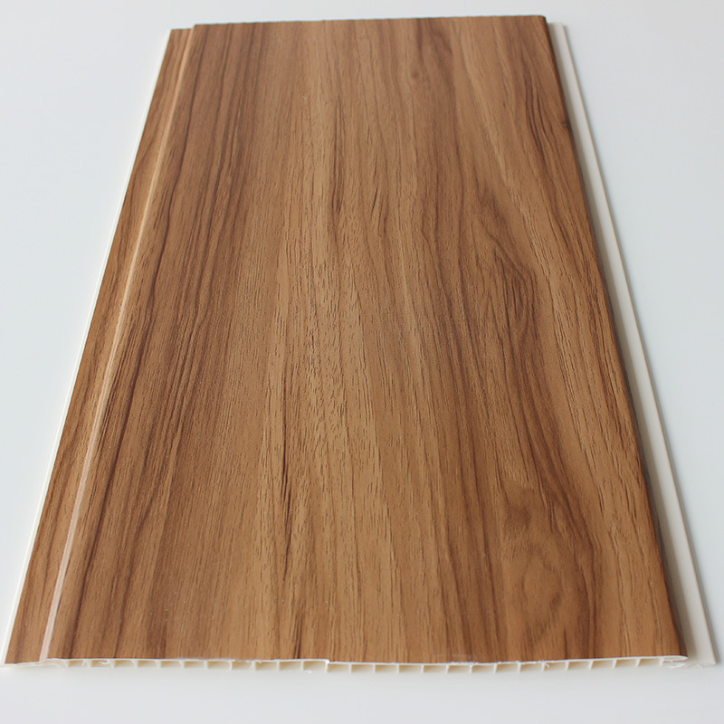 Wood looks PVC ceiling acoustic soundproof wall panel