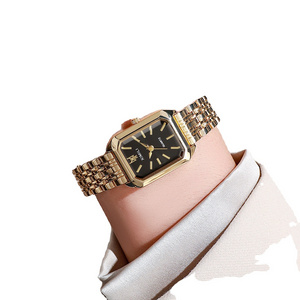 2024 new New Women Watches Fashion Quartz Watch Clock Casual Women Wristwatch Stainless Steel Belt Diamond Ladies Watch