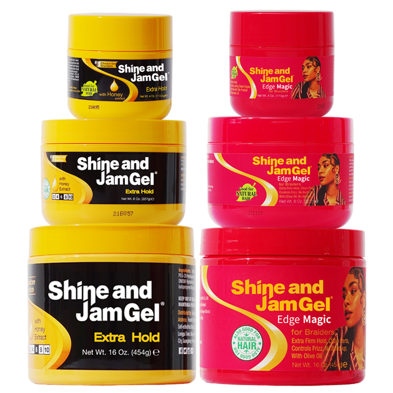 Private Label All Day Lock Extra Hold 4c Hair Styling Twist Loc Edge Braid Hair Gel Vendor Shine And Jam Gel