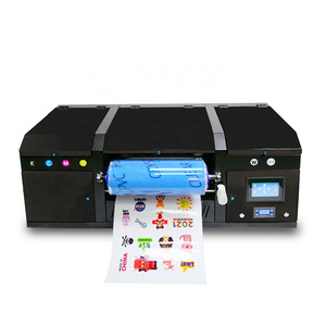 Rainbow A3 UV Sticker Printing Machine Auto Laminating Small AB Film Transfer A4 30cm UV DTF A3 Sticker Printer