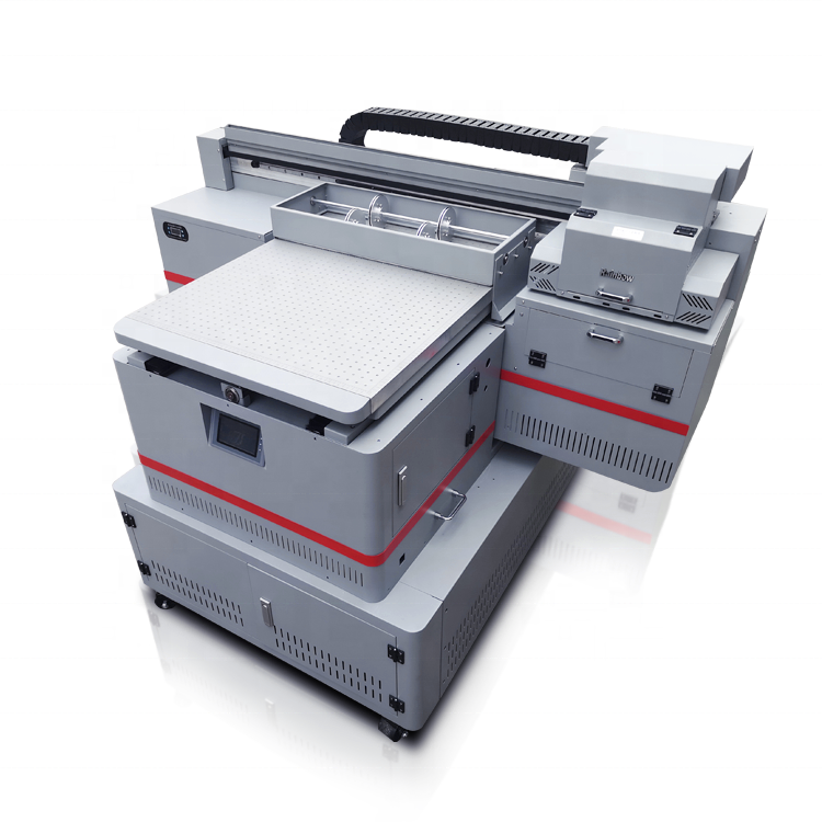 6090 large digital industrial automatic uv led printer a1 printing machines for plastic containers playing card printing machine