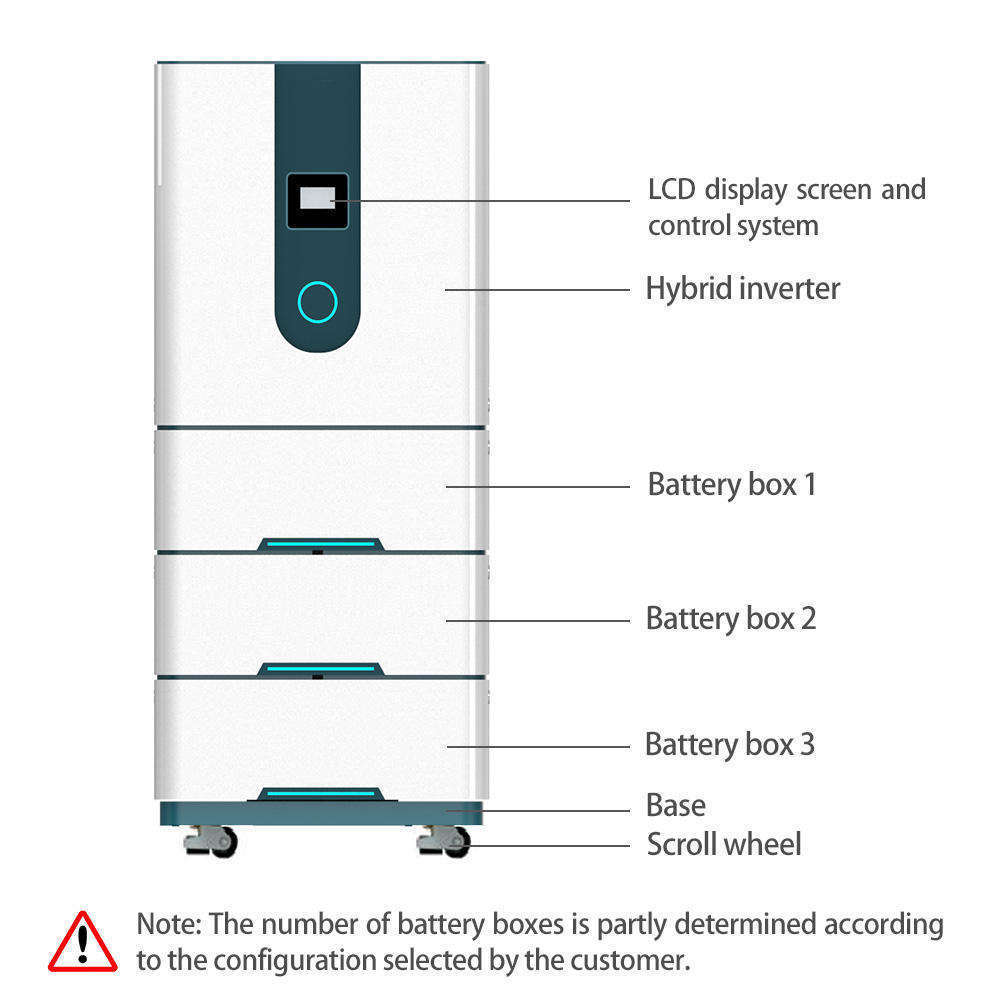 Custom Solar Energy Battery Storage System Monocrystalline Solar Panels Gel Battery Rainbow Solar Home Power System 24 Hours