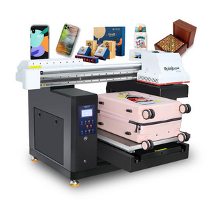 Nano7 A2 size UV inkjet Flatbed Digital Printing Machine TX800 Golf Ball Tees Ceramic Photo Phone case printer