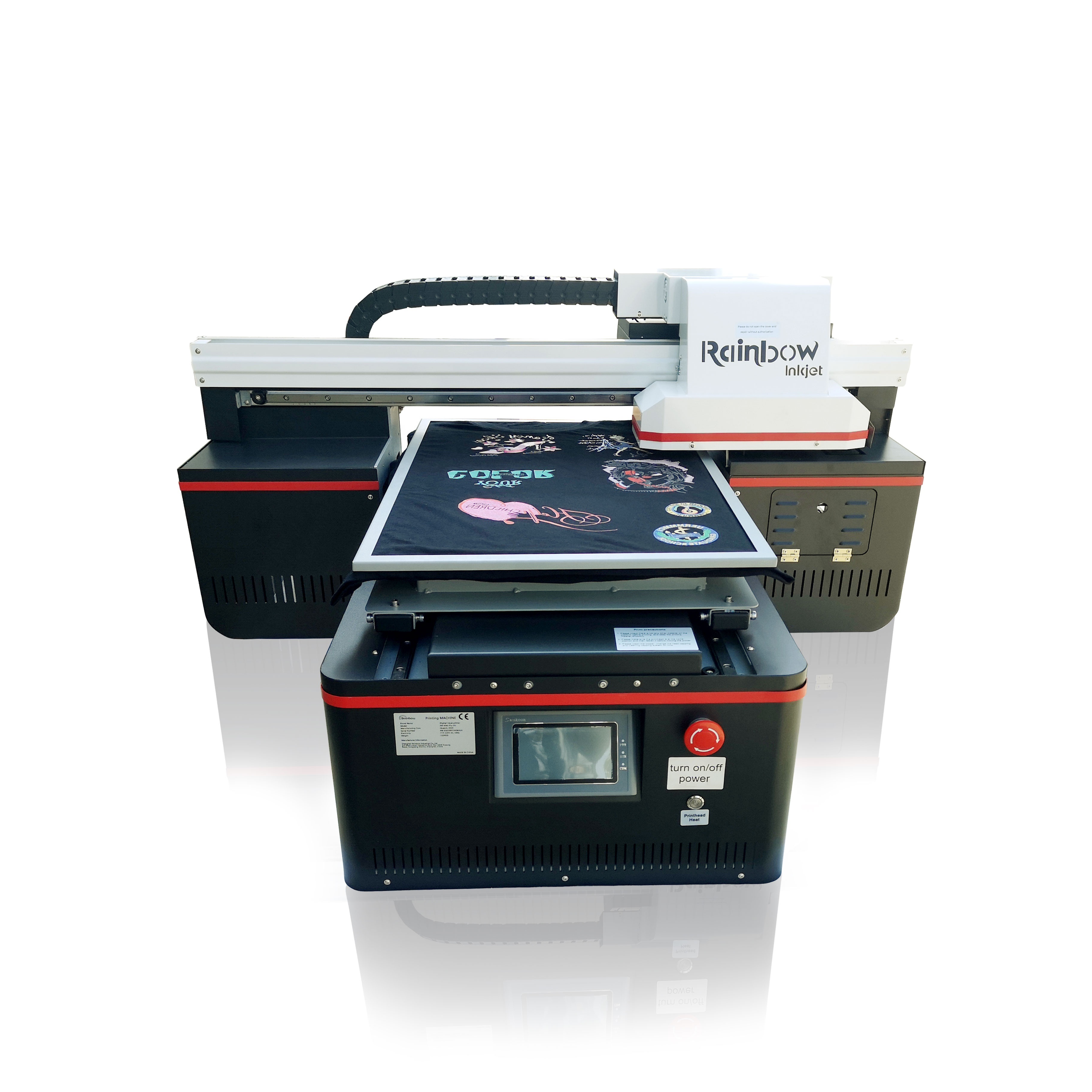 Fabric ribbon printer dgt direct to garment textile printing machine