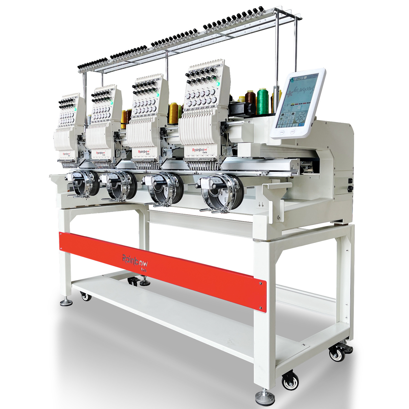 Used Feiya Tajima Barudan 4 Head Embroidery Machine For Sale