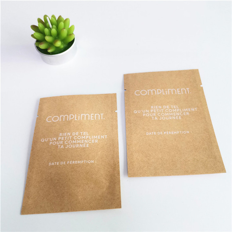 custom printed 2 ml 3ml 10ml cosmetic mylar foil sample packaging bags skin care sachet packet