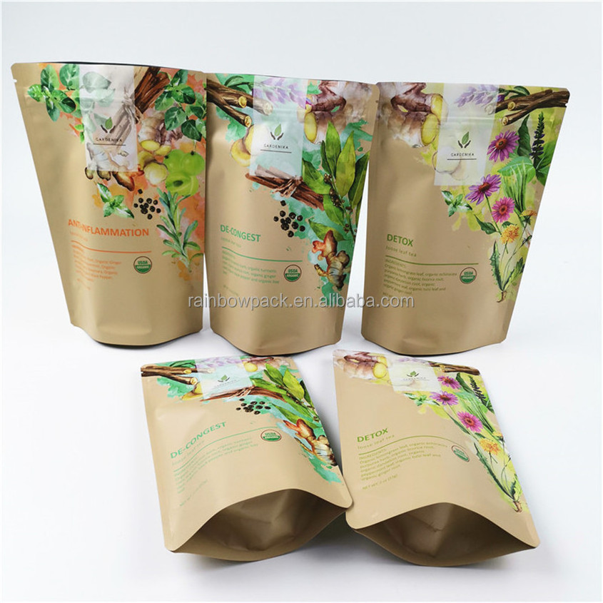 Customized Packaging Wax Bead Bag Mylar Zipper Bag Pouch for Body Scrub /bath Salt Packing Coffee Bag Aluminum Foil Food Package