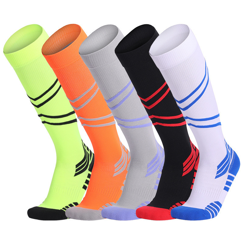 Hot sale Medical Knee High Running socks custom for men compression cycling sports socks