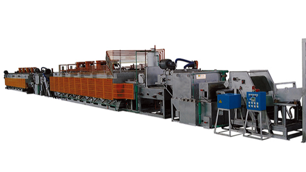 High Temperature Furnace Induction Hardening Machine Continuous Heat Treatment Furnace