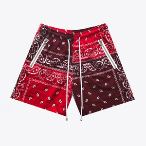 Vintage Running Bandana Shorts Men