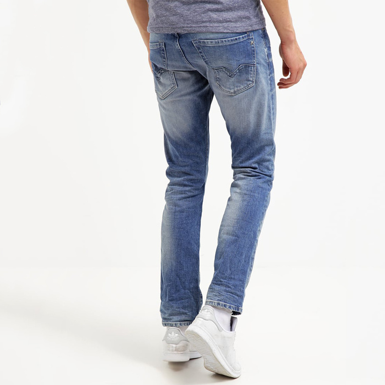 Wholesale Trousers Bulk Denim Fabric Men Pants Jeans