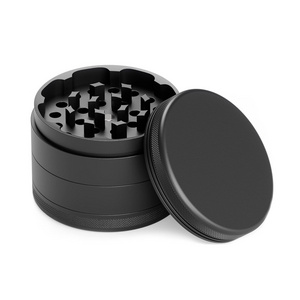 Rainchain Tech Aluminum Herb Grinder Ceramic Surface Non Stick tobacco grinder 62mm custom logo herb mill