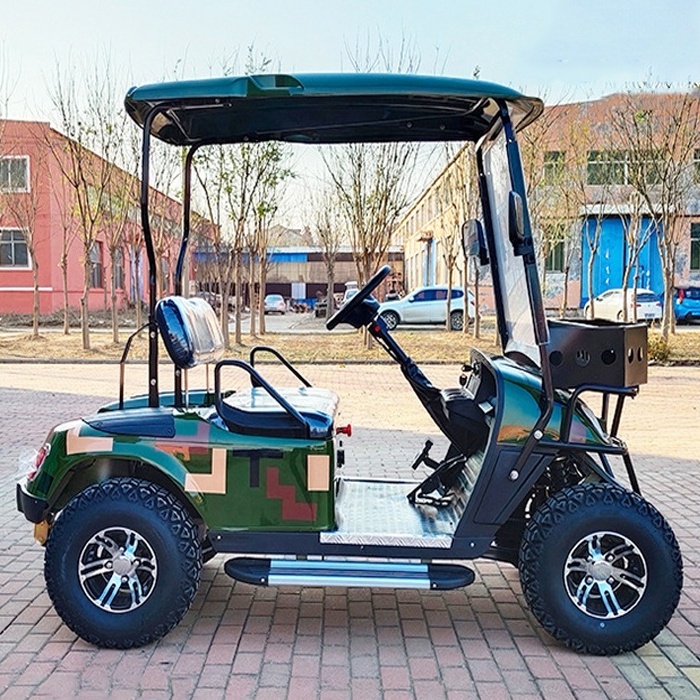 High quality 4 wheels off road 2 seat electric club car used golf carts golf buggy factory price