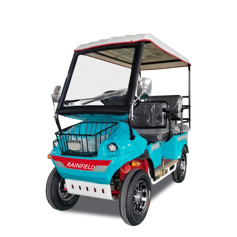 Cheap 4 Passenger Electric Golf Cart Mini Tour Bus Tourist Shuttle Sightseeing Car Golf Buggy