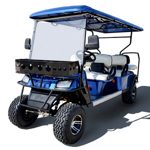 chinese 6 seater  zone Electric Golf Carts Hunting Golf Buggy low price for sale